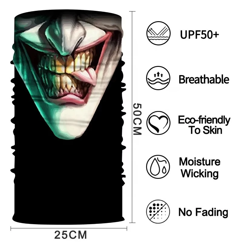 Evil Clown Perfect BUFF Bandana 003